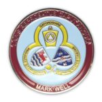 Masons enamel coin