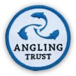 Angling trust embroidered badge